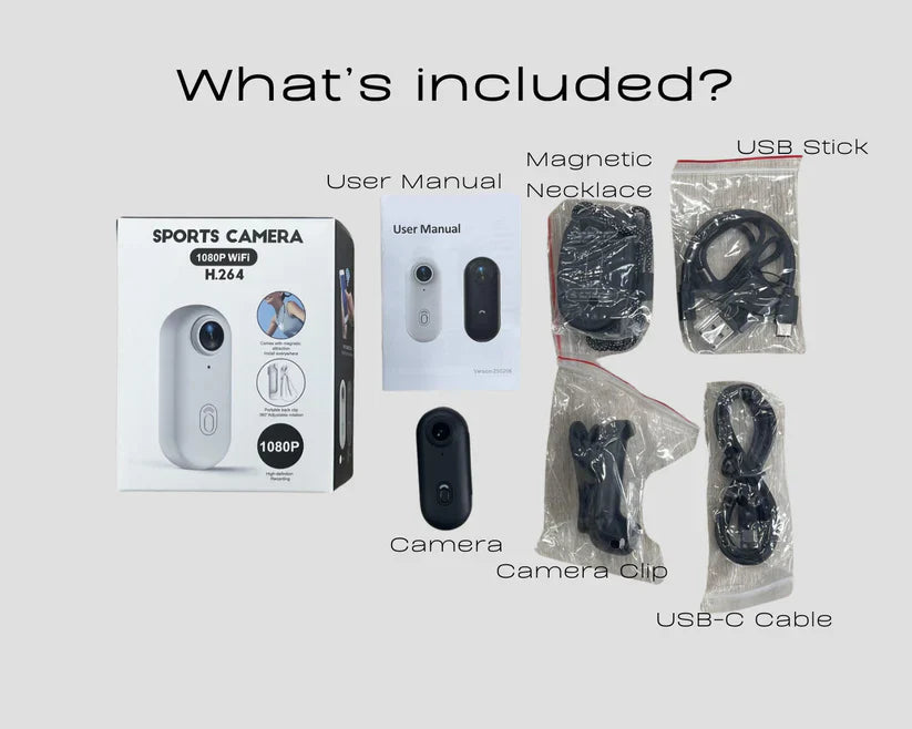 Mooxishop™ Pro-Small Action Camera